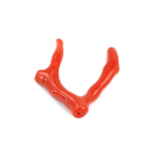 Natural Red Coral Branch 20-30mm x 1pc