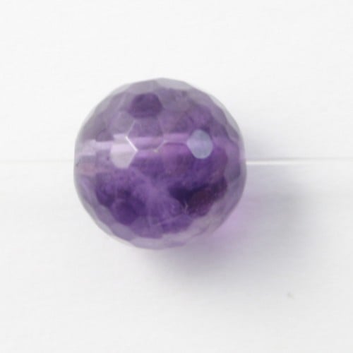 Amethyst Faceted Round 4mm X 10 pcs