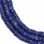 Lapis-Lazuli rondelle Heishi 4-5mm x 41cm