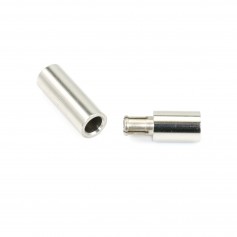Clasp pressure tube for 6mm cord x 5pcs