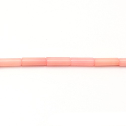 Bambu do mar, tom rosa, tubo, 3x10mm x 40cm