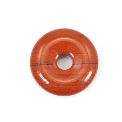 Donut Jaspe Rojo 14mm x 1ud