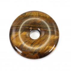 Olho de tigre, forma de donut, 40 * 8mm x 1pc