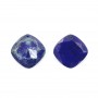 Pendant lapis lazuli round faceted 15mm x 1pc