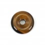 Tiger Eye Donut 30mm x 1pc
