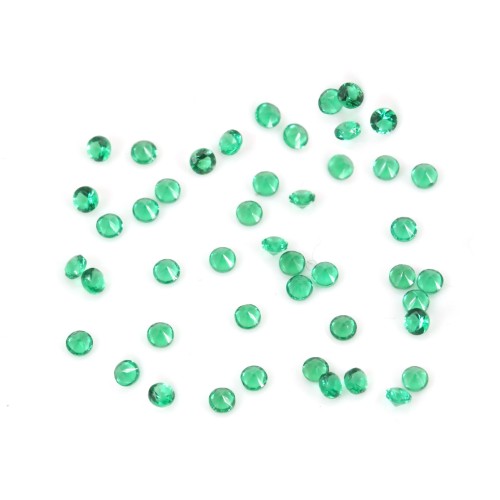 Óxido de circonio pulido verde 1,5 mm x 50 piezas