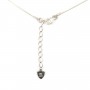 Necklace tahiti pearl straling silver 925 45cm x 1pc