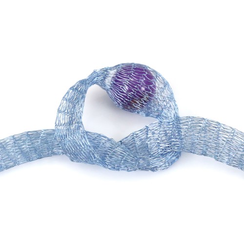 Schlauchförmiges Netz 6mm hellblau x 91.4cm