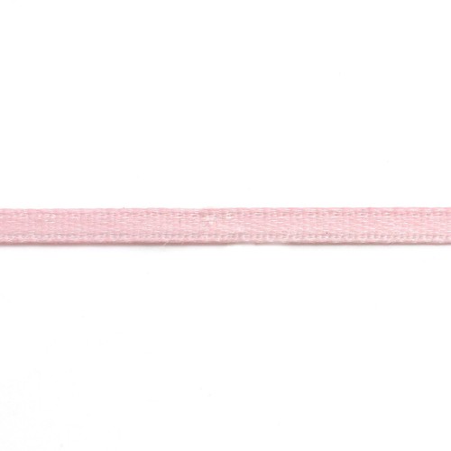 rose Thread polyester Double face satin 3mm x 5 m