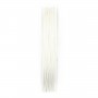 White waxed cotton cords 0.8mm x 20m