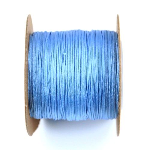 Fil polyester bleu ciel 0.5mm x 180m