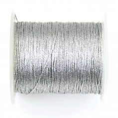 Silver plated twisted polyester wire 0.3mm x 150m