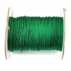 Green thread polyester 1mm x 2m