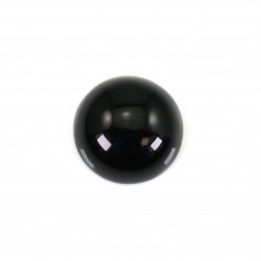Round Obsidian Cabochon 12mm x 1pc