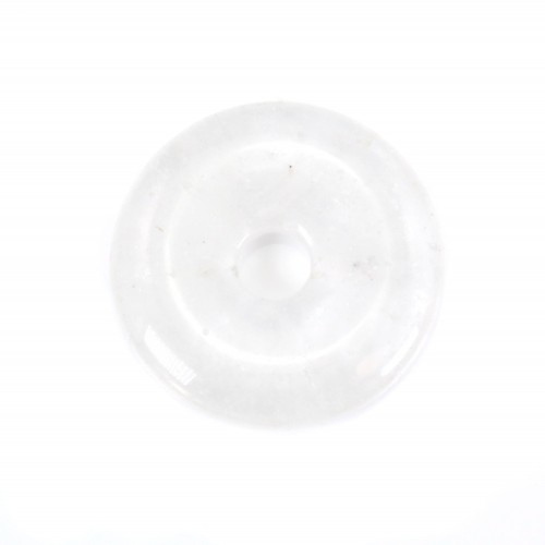 Ciambella di cristallo di rocca 14 mm x 1 pz