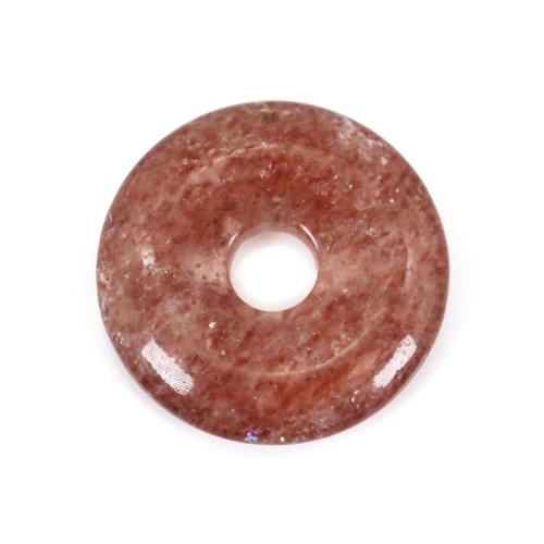 Donut Cuarzo Fraise 20mm x 1pc