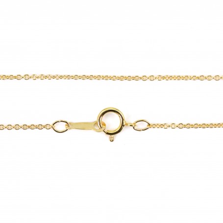 Oval chain 14K Gold filled 1.1mm 45cm x 1pc
