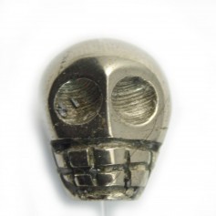 Pyrite Skull 12mm x 1pc