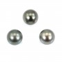Tahitian cultured pearl, round, 12.5-13mm, quality A x 1pc