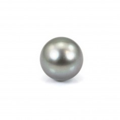 Perle de culture de Tahiti, ronde, 12-12.5mm, B x 1pc