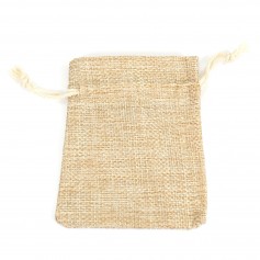 Linen-like fabric wallet, 8 * 10cm x 1pc