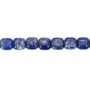 Lapis Lazuli carré 8mm x 39cm