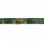 Jade africano redondo heishi 2x4mm x 39cm