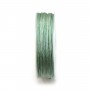 Iridescent polyester thread green almond 1.5mm x 15m