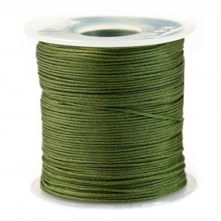 Fil polyester vert herbre 0.8 mm X100m