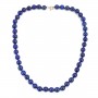 Lapis Lazuli round necklace 8mm x 1pc