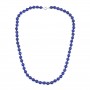 Lapis Lazuli round necklace 6mm x 1pc