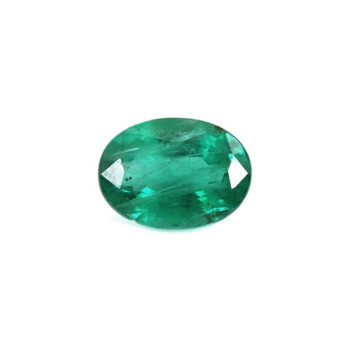 Emerald setting, oval cut 4-6 x 6-8mm x 1pc