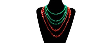 Gemstones and Pearls long necklaces